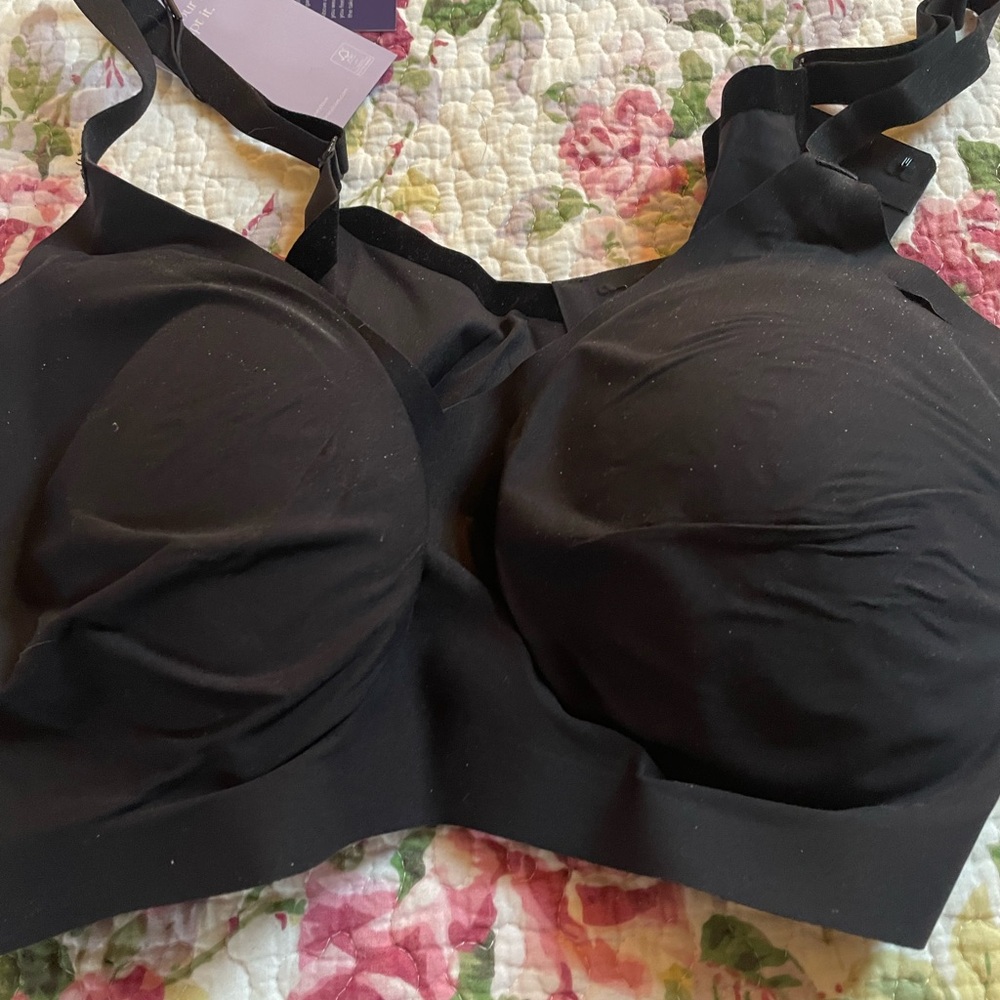 Honeylove Black Seamless Bra Size 3X. Brand New with Tags